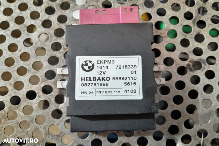 Releu pompa combustibil 2.0 D 7218339, 55892110 BMW Seria 3 E90 [2004 - 3