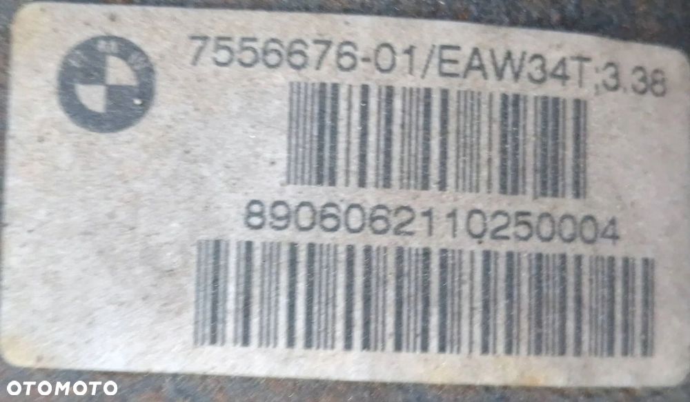 BMW 5 E60 E61 2.5 D DYFERENCJAŁ DYFER MOST TYLNY TYŁ 7556676 - 3