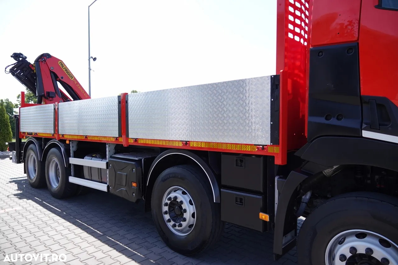 Renault C 430 / 8x4 / TRANSMISIE 7 M + HDS PALFINGER PK 2300-EH / EXTENSIE 15 M / PILOT / ROTATOR / IMPORTAT - 17