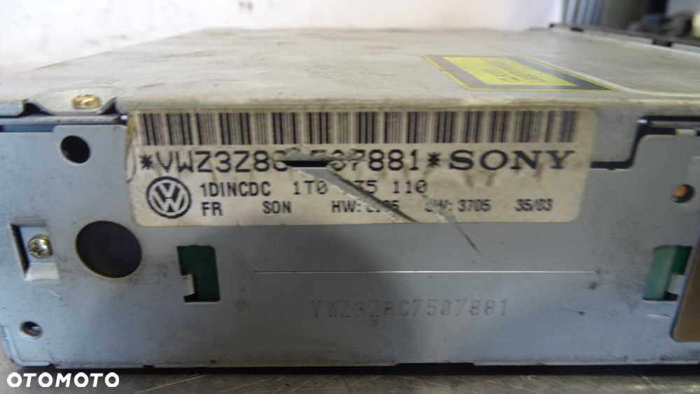ZMIENIARKA CD VOLKSWAGEN 1T0035110 - 4