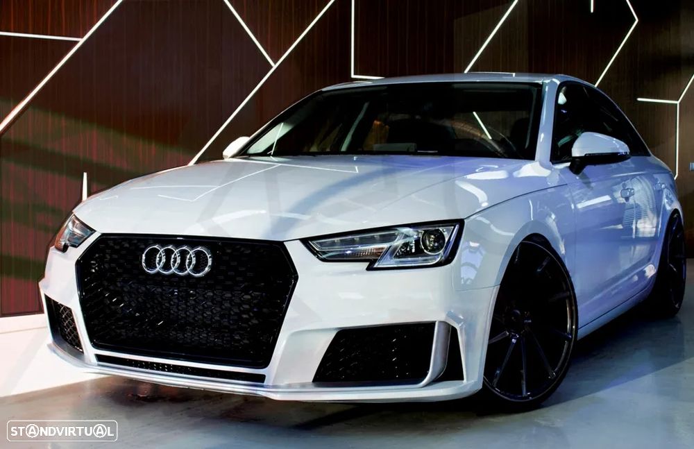 Para-choques Audi A4 B9 8W (2016 a 2018) Look Quattro RS4 - 7