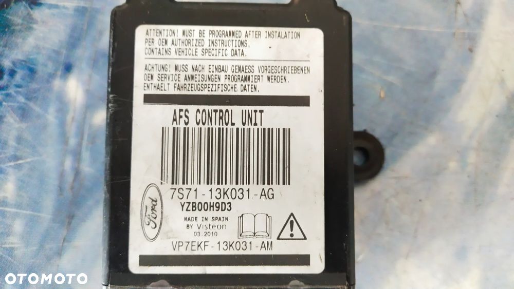 FORD  MODUŁ STEROWNIK ŚWIATEŁ 7S7113K031 - 2