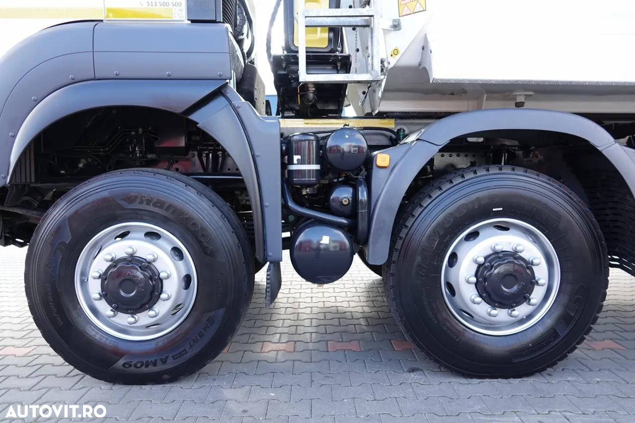 MAN TGS 41.460 / 8x8 / REAR TIPPER / MANUAL / KH-KIPPER / EURO 6 / 2019 YEAR - 22