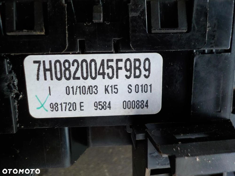 VW T5 PANEL OGRZEWANIA NAWIEWU KLIMA 7H0820045F9B9 - 2