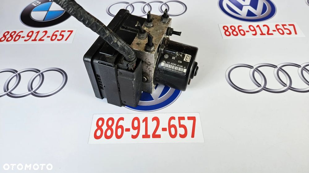 VW Golf 5 V 1K  Pompa hamulcowa ABS Sterownik pompy 1K0907379K 1K0614517H - 3