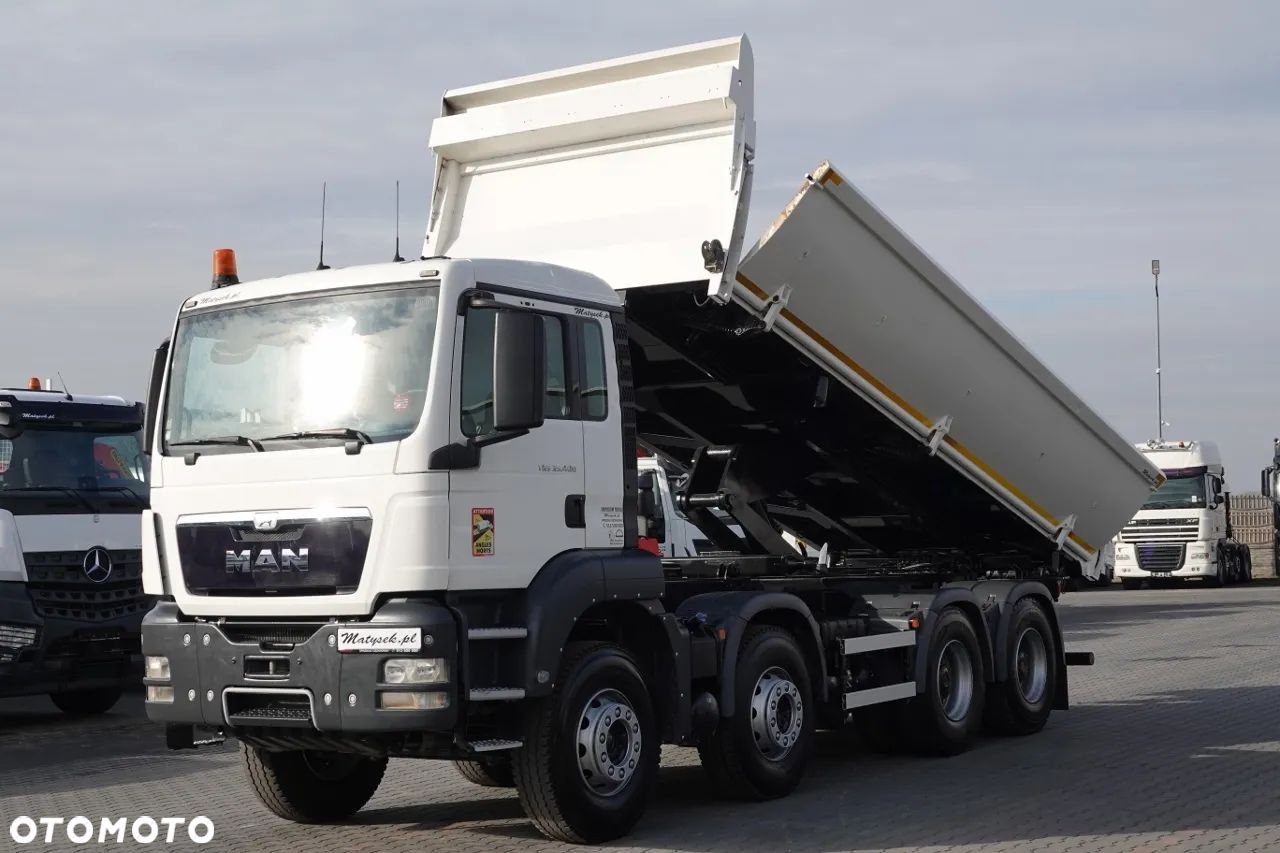 MAN TGS 35.400 / 8x4 / WYWROTKA / HYDROBURTA / BORDMATIK / EURO 5 EEV - 1