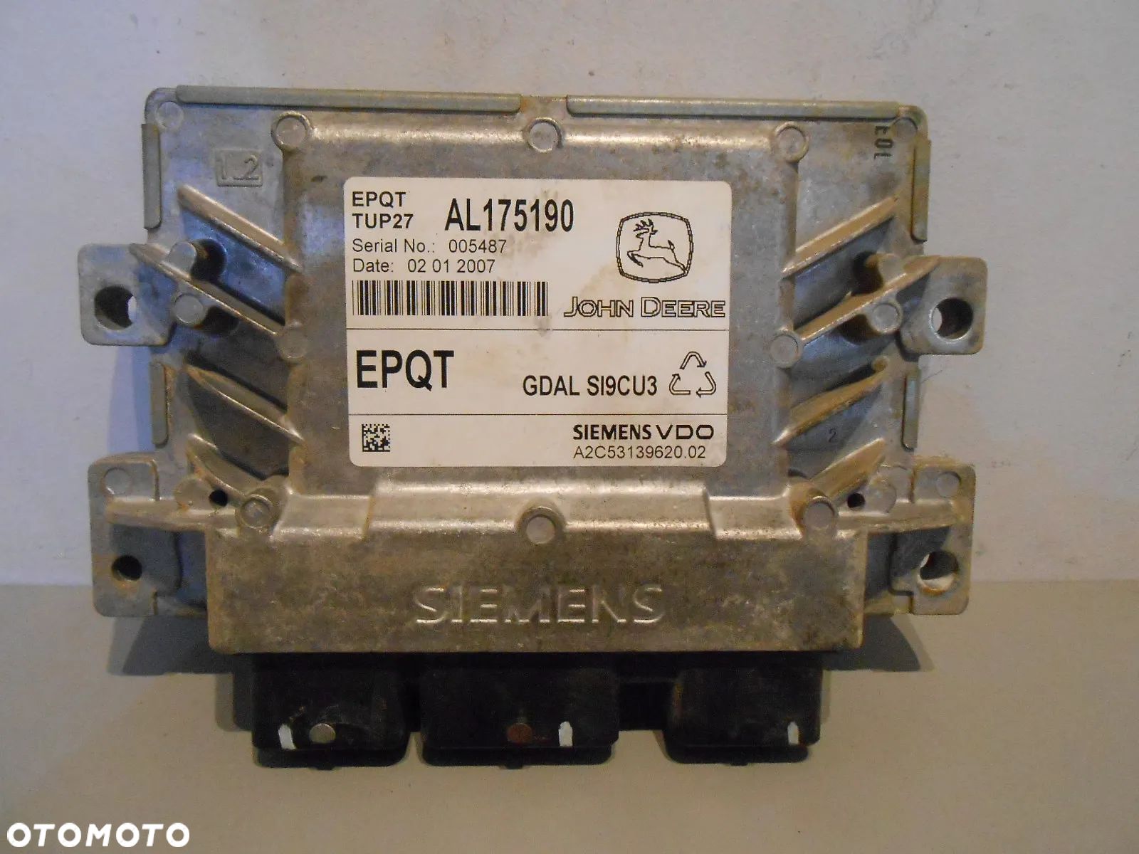 Sterownik skrzyni EPQT moduł komputer John Deere 6930 - 1