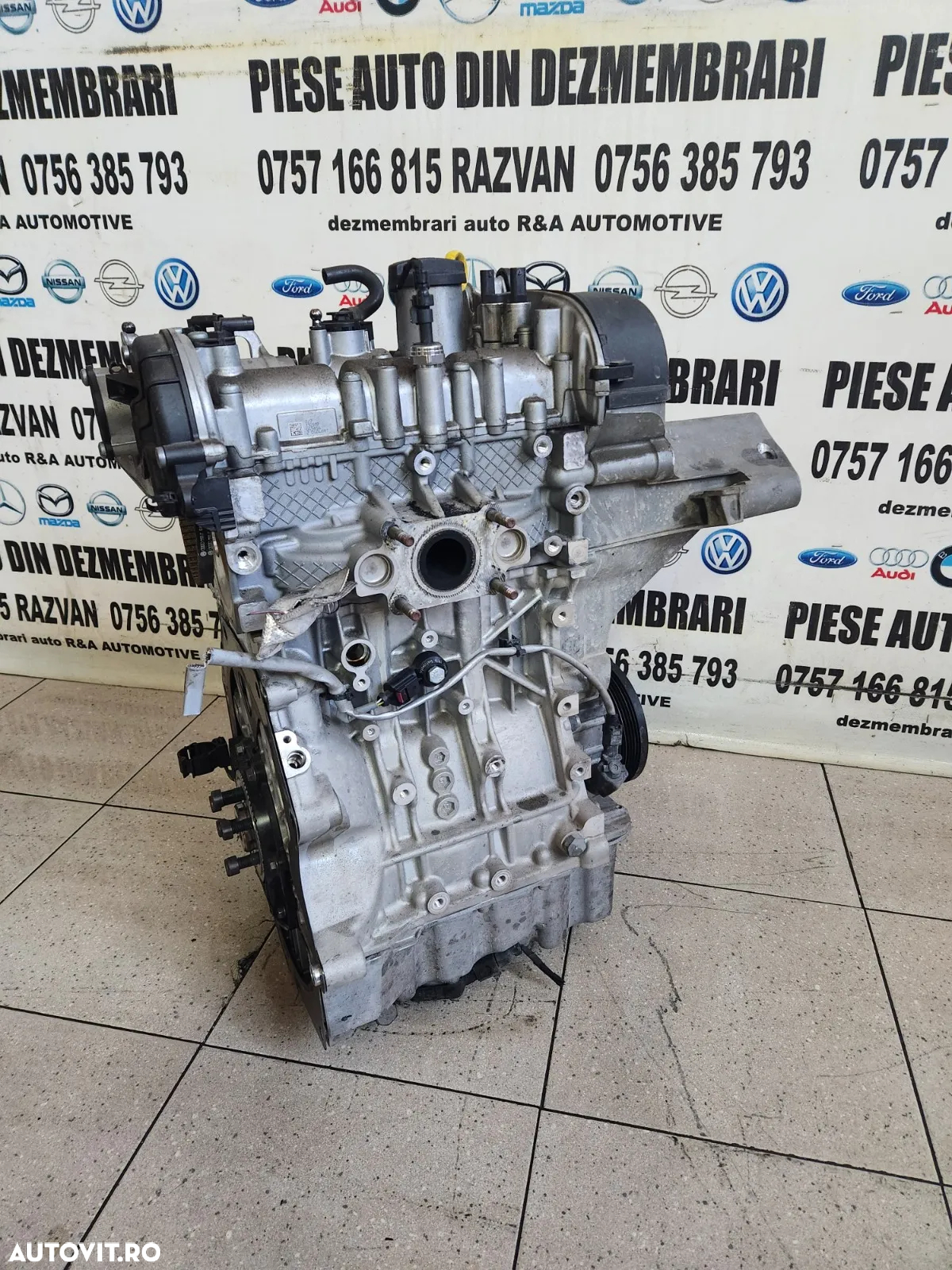 Motor DKR Seat Ibiza Ateca Leon 1.0 TSI TFSI Cod Motor DKR 40.000 Km - Dezmembrari Arad - 4