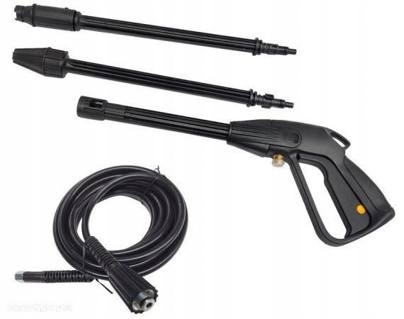 Lanca pistolet do myjki ciśnieniowej wąż 5m zestaw - 1