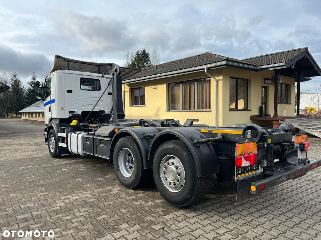 Scania R440 hakowiec, 6x2, MEILLER, pilot, 490 t.km.! - 8