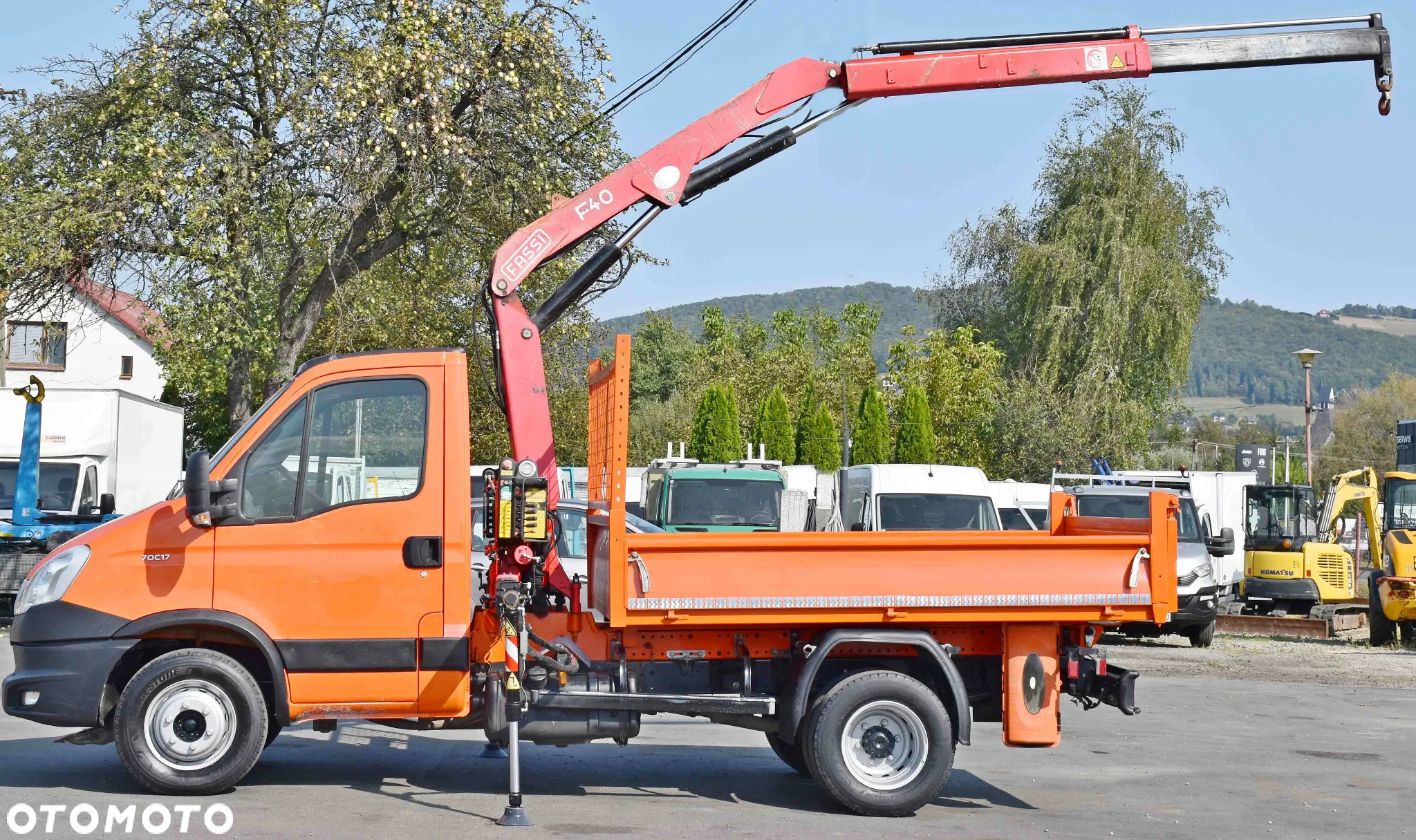 Iveco Daily 70C17 * Wywrotka 2,80 m + FASSI F40A.0.21 - 5