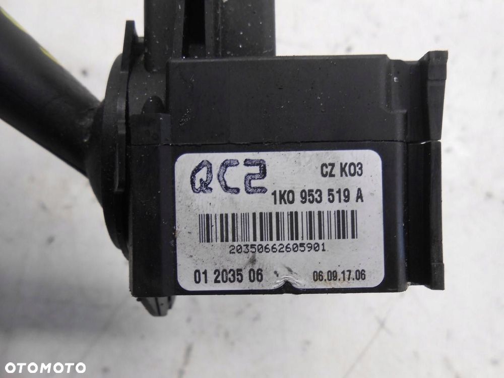 przełącznik wycieraczek vw golf v 1k0953519a 01203506 - 3