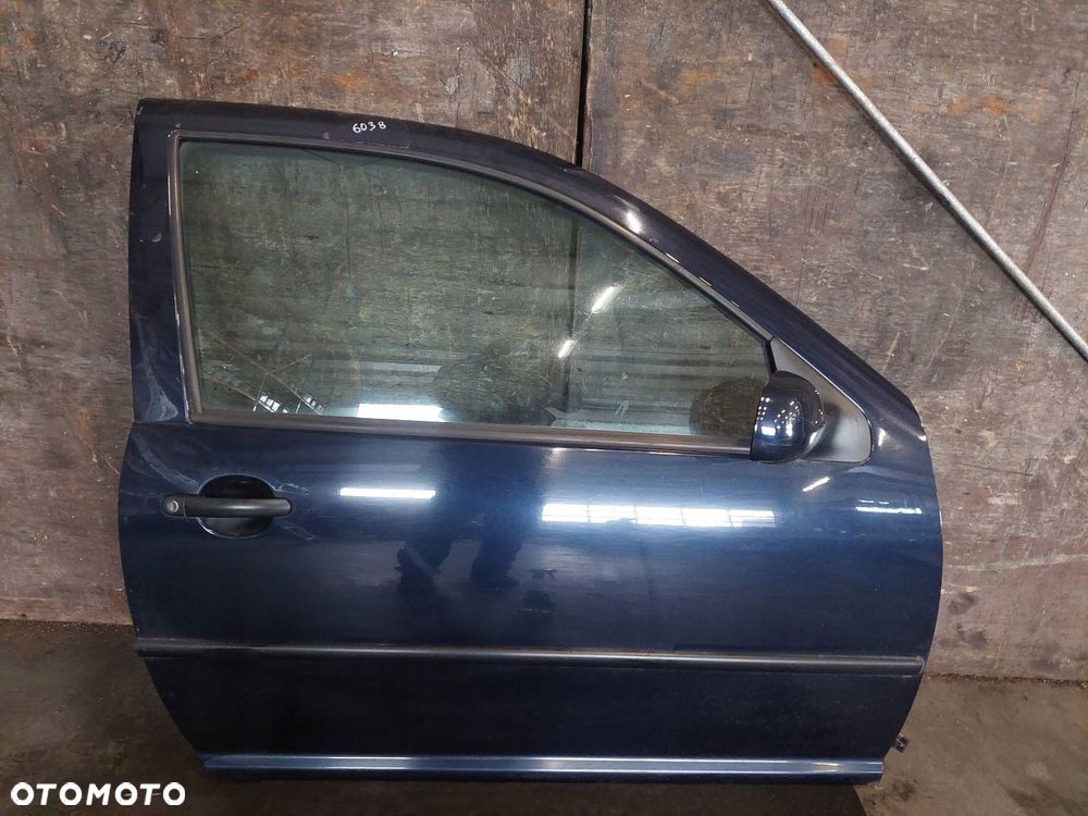 DRZWI KOMPLETNE PRAWY PRZÓD VOLKSWAGEN GOLF IV LC5H 1J3837730E 3D - 1