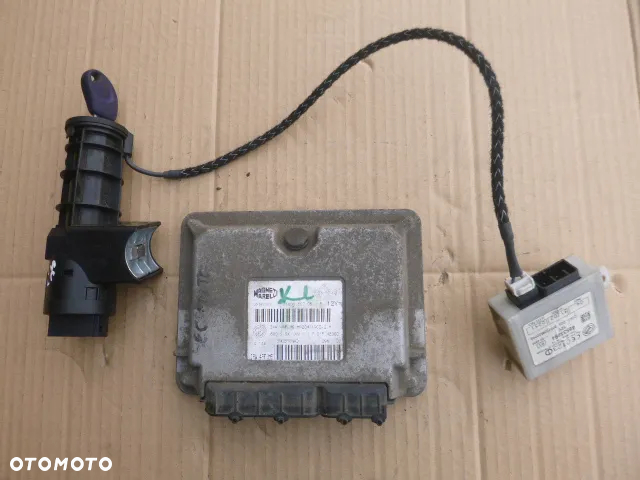ZESTAW STARTOWY KLUCZYK KOMPUTER IMMOBILIZER FIAT SEICENTO 1.1 MPI IAW.4AF.M9 - 6