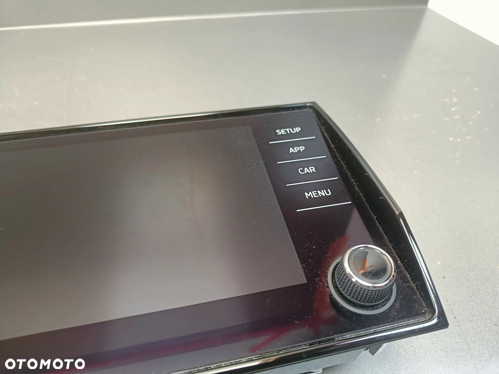 Radio Ekran Skoda Kodiaq Czytnik Multimediów Wyświetlacz 5Q0035842C 565919605C - 5