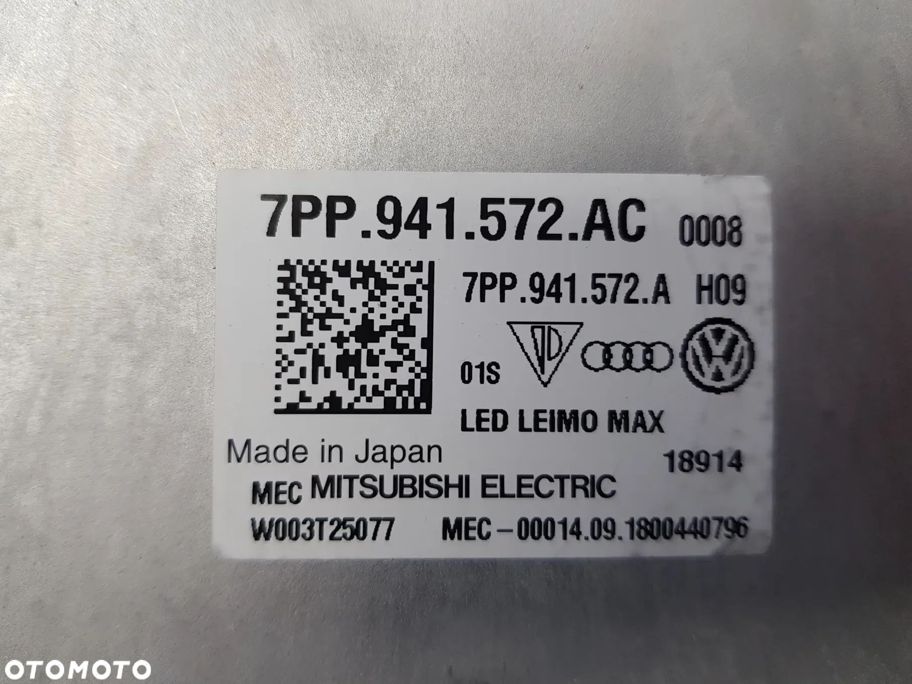 Przetwornica moduł lampy led matrix PORSCHE AUDI A3 Q3 A5 Q5 A4 VW SKODA - 3