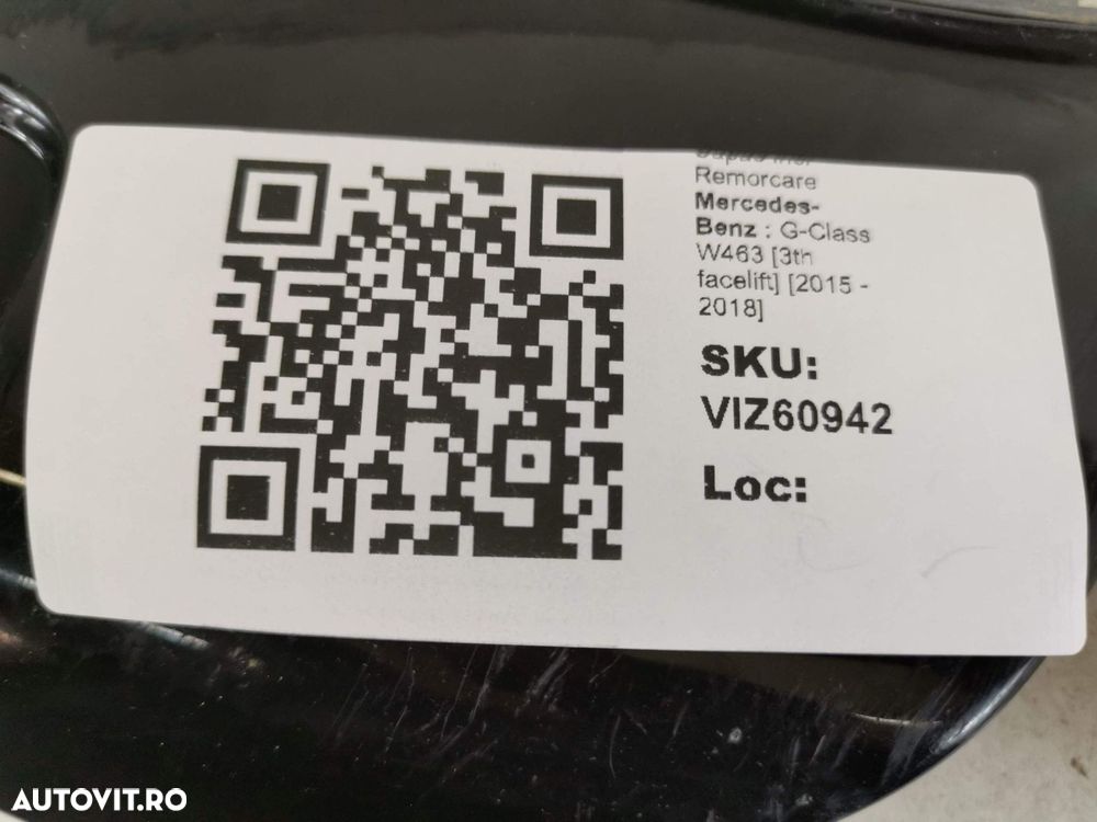 Fusta Spate Capac Remorcare AMG 63 Mercedes-Benz  G-Class W463 [3th fa - 8