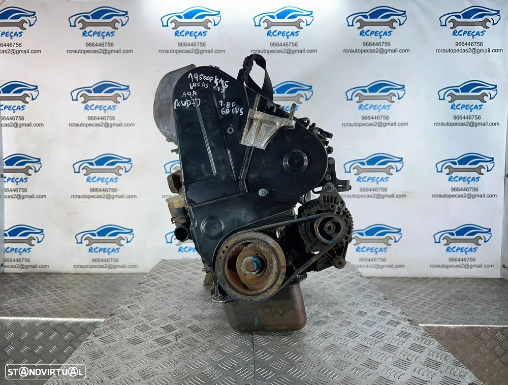 .Motor Completo A9A XUD7 PSA Peugeot Citroen 1.8 60cv 8v Diesel Lucas - 7