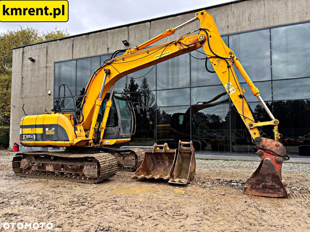 JCB JS 130 KOPARKA GĄSIENICOWA 2005R. | JCB JS 145 CAT 311 VOLVO ECR 140 CASE 130 - 5