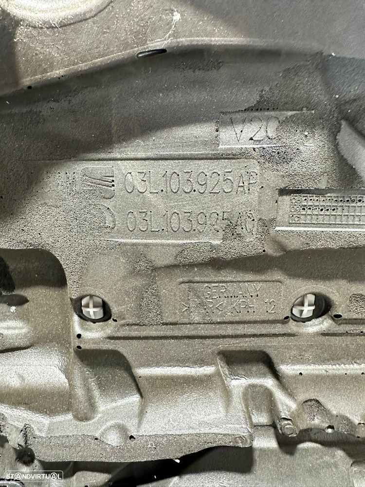 .Tampa Motor VW Volkswagen CBD CBA CBB 2.0 TDi Diesel 03L103925AP 2006 - 2012 - 8