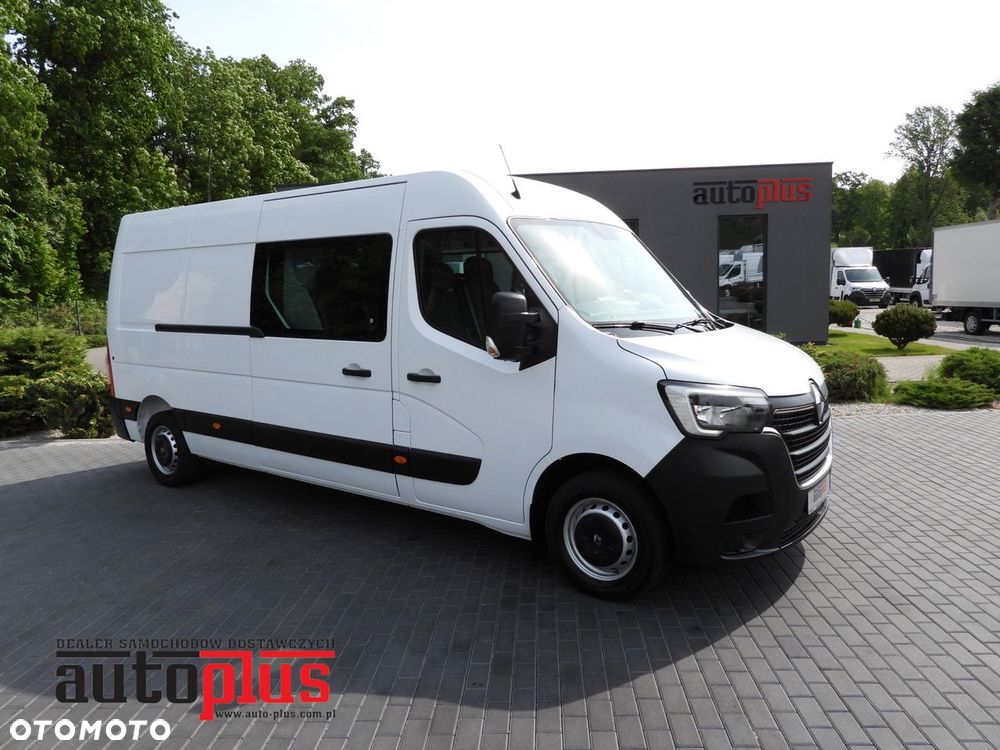 Renault MASTER  FURGON BRYGADÓWKA  7 MIEJSC TEMPOMAT NAWIGACJA LEDY KLIMATYZACJA  140KM - 2