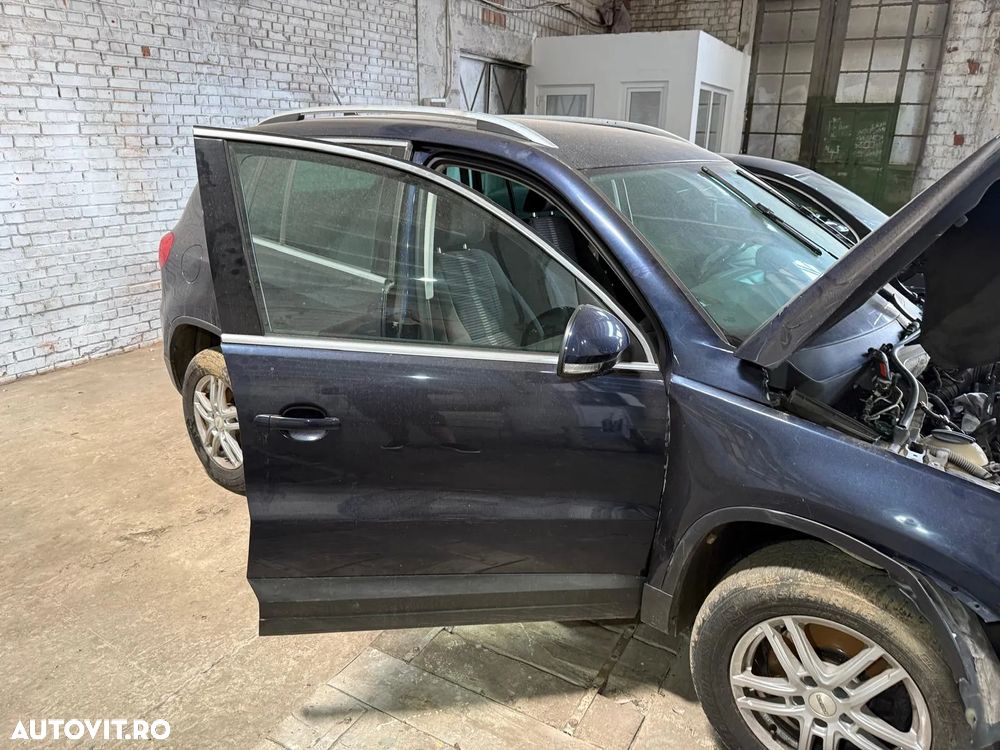 Bara spoiler spate Vw Tiguan 5N 2010 - 2