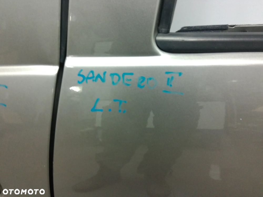 DACIA SANDERO II 12-20 DRZWI LEWE TYŁ TYLNE TEHNK - 3