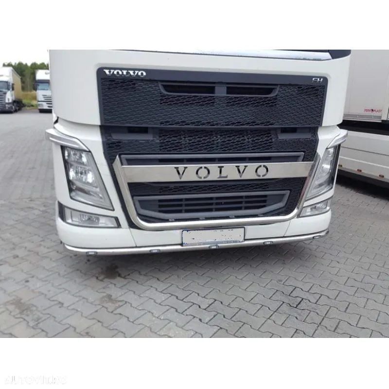Bullbar grila, bara proiectoare cu 5 LED-uri incluse, Volvo FH4, Euro 6 - 7