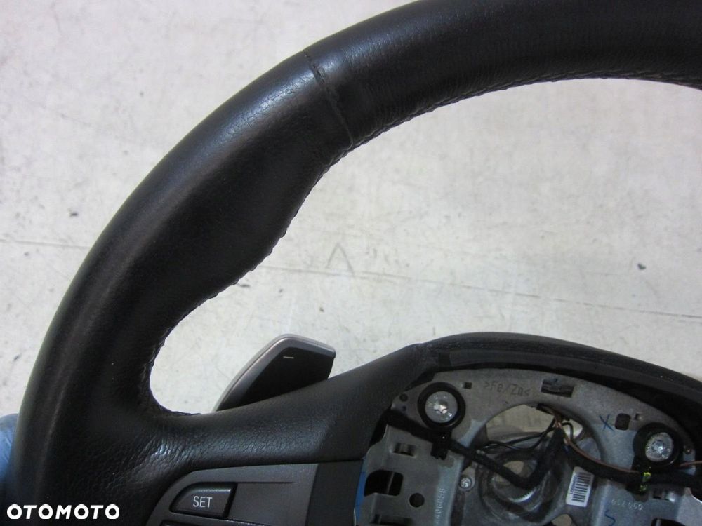 BMW X3 F25 X4 KIEROWNICA SKÓRZANA GRZANA SKÓRA ŁOPATKI SPORT 32306879927 - 7