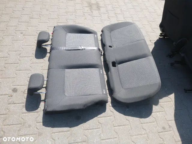 FOTEL FOTELE LEWY PRZÓD PRAWY PRZÓD + TYLNA KANAPA OPEL CORSA D 5D - 5