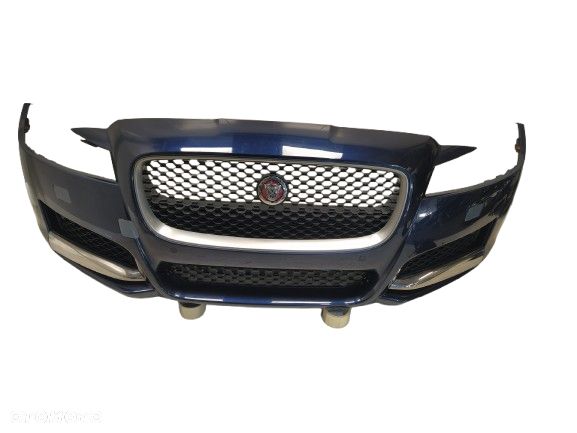 JAGUAR XF X260 ZDERZAK PRZÓD PRZEDNI KOMPLETNY 4XPDC SPRYSKIWACZE GRILL ATRAPA CHŁODNICY ZNACZEK ORYGINAŁ - 1