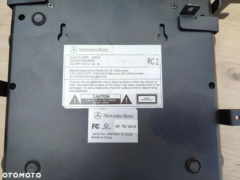 MERCEDES Ml w164 CZYTNIK DVD + Monitor - 7