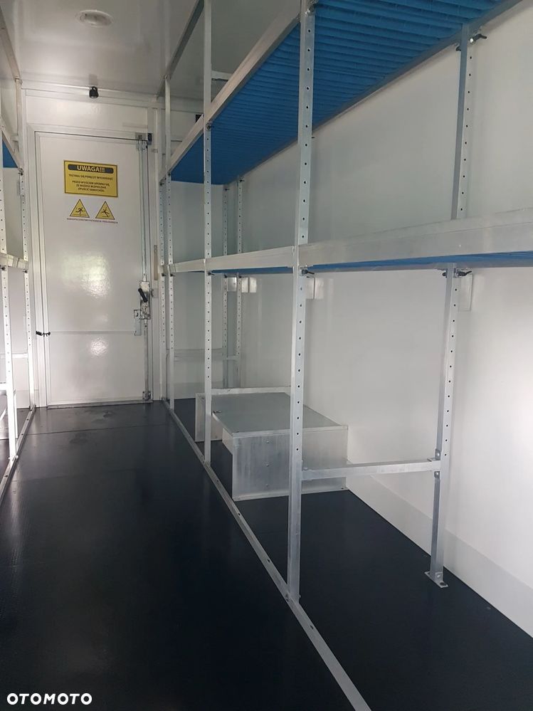Iveco DAILY KONTENER NISKOPODŁOGOWY 4,44x2,23x2,43 SKLEP FOODTRUCK BAR KLIMA KONIOWÓZ KAMPER - 33
