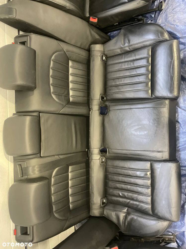 Skoda SuperB III kombi fotele kanapa komplet przód tył SKÓRA - 4