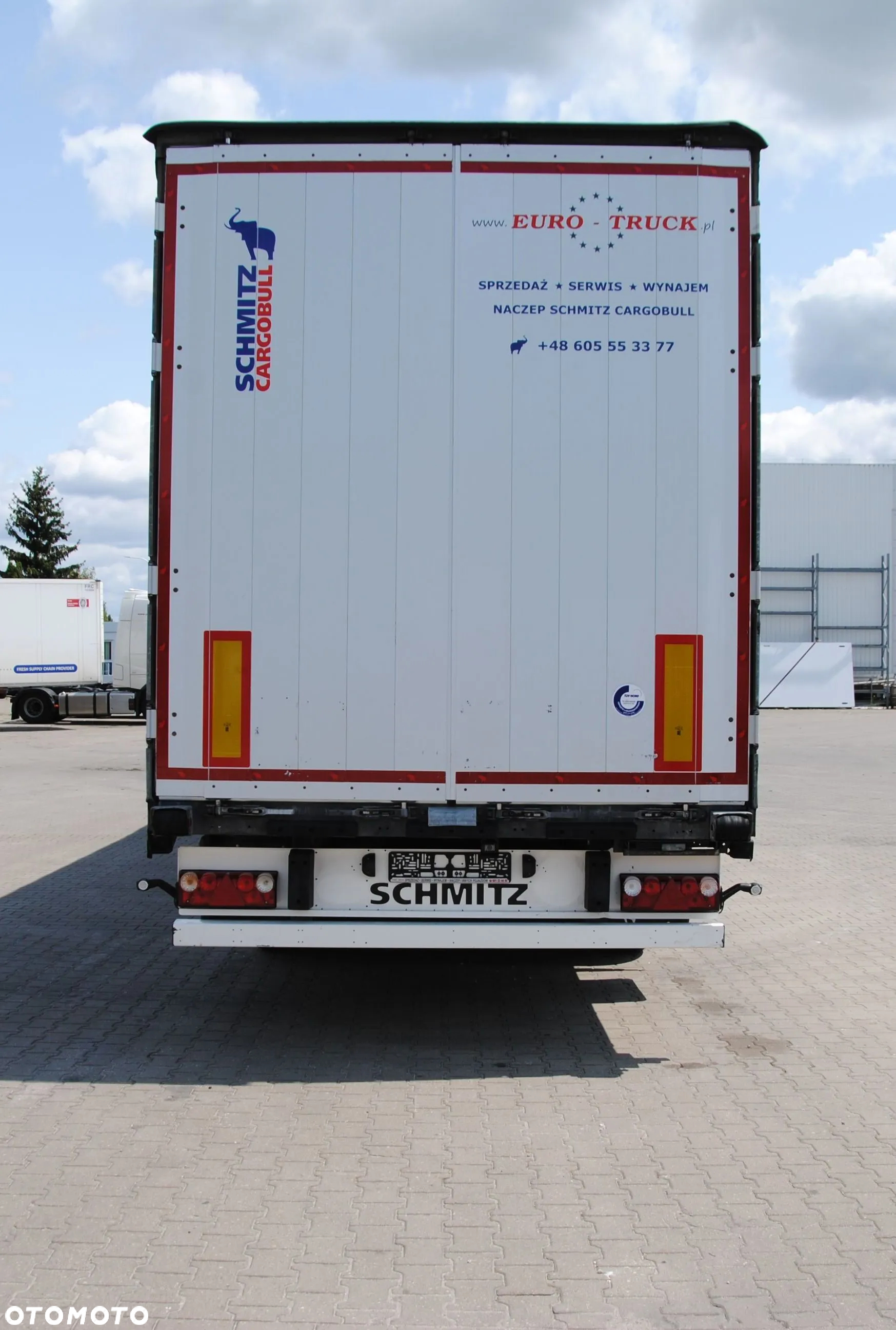 Schmitz Cargobull SCS kurtyna, podnoszona oś - 5