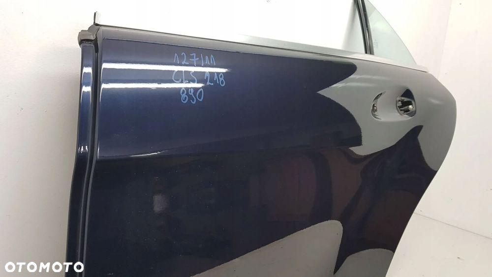 mercedes cls 218 sedan drzwi lewy tył tylne szyba mechanizm idealne 890 eu - 3