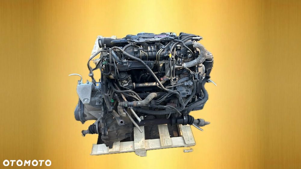 Ford HHJD 1.6 diesel silnik kompletny z pełnym osprzętem gotowy do montażu VIDEO PRACY SILNIKA - WHATSAPP LUB LINK W OPISIE - 4