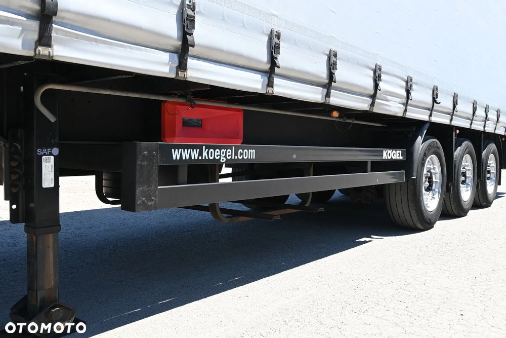 Kögel SN-24/ STANDARD / SAF / PODNOSZONY DACH / PODNOSZONA OŚ!!! - 19