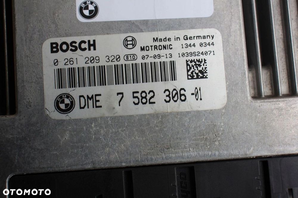 Komputer silnika zestaw startowy BMW N62B48 N62 4.8 V8 355KM 261kW 7582306 - 2
