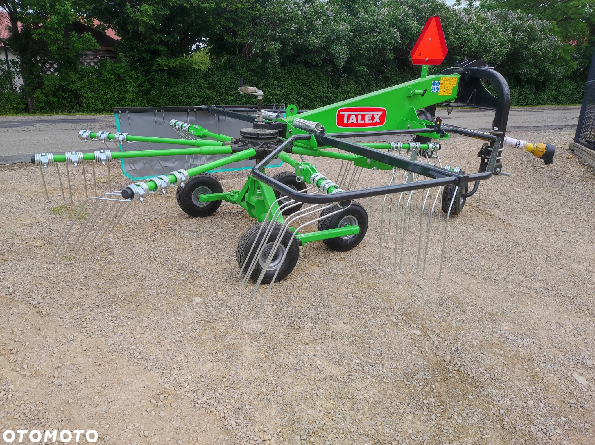 ZGRABIARKA KARUZELOWA/ karuzela do siana/ tandem/ wałek WOM ze sprzęgłem/ 3,6m TALEX/ SPIDER 360 promocja/ transport gratis/fartuch / - 3