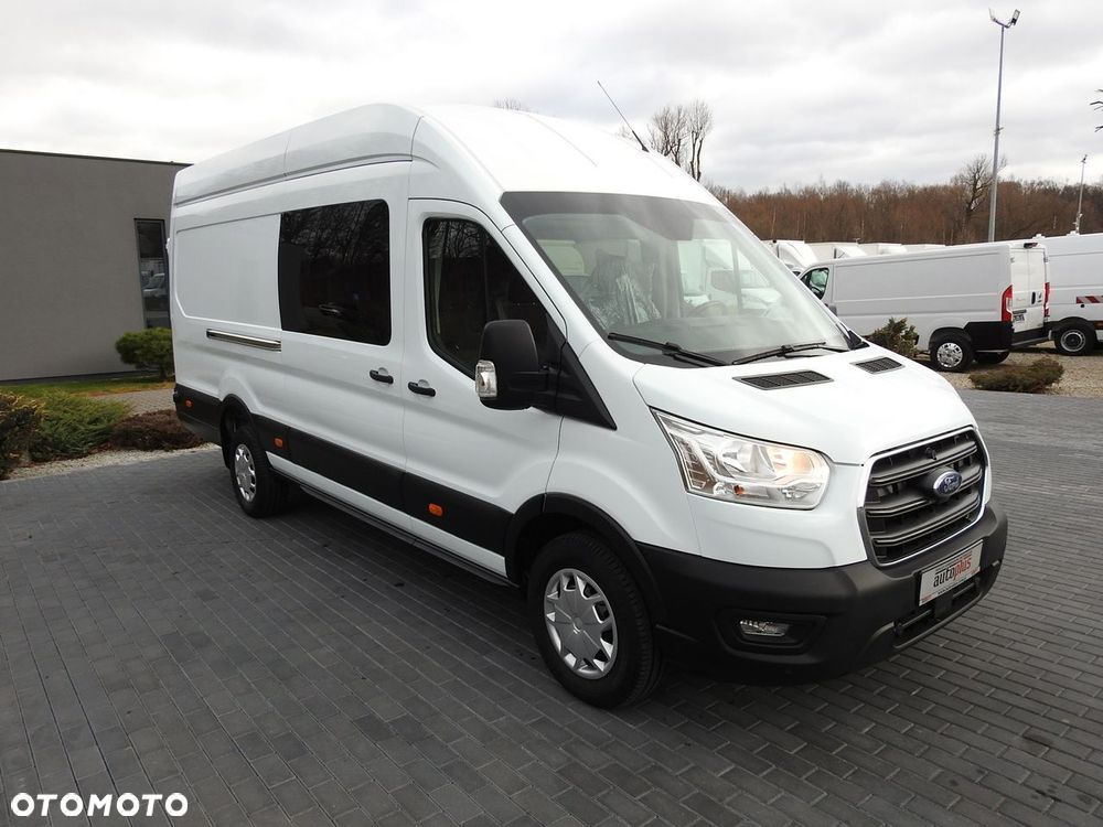 Ford TRANSIT FURGON BRYGADÓWKA  6 MIEJSC TEMPOMAT KLIMATYZACJA  185KM - 5