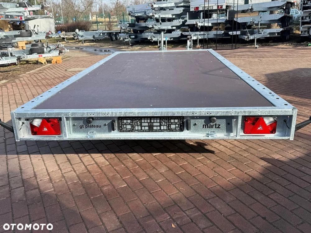 Martz Przyczepa Martz GT Plateau 450 DMC 3T 450x200 platforma podłoga sklejka spawana rama Motomus - 3