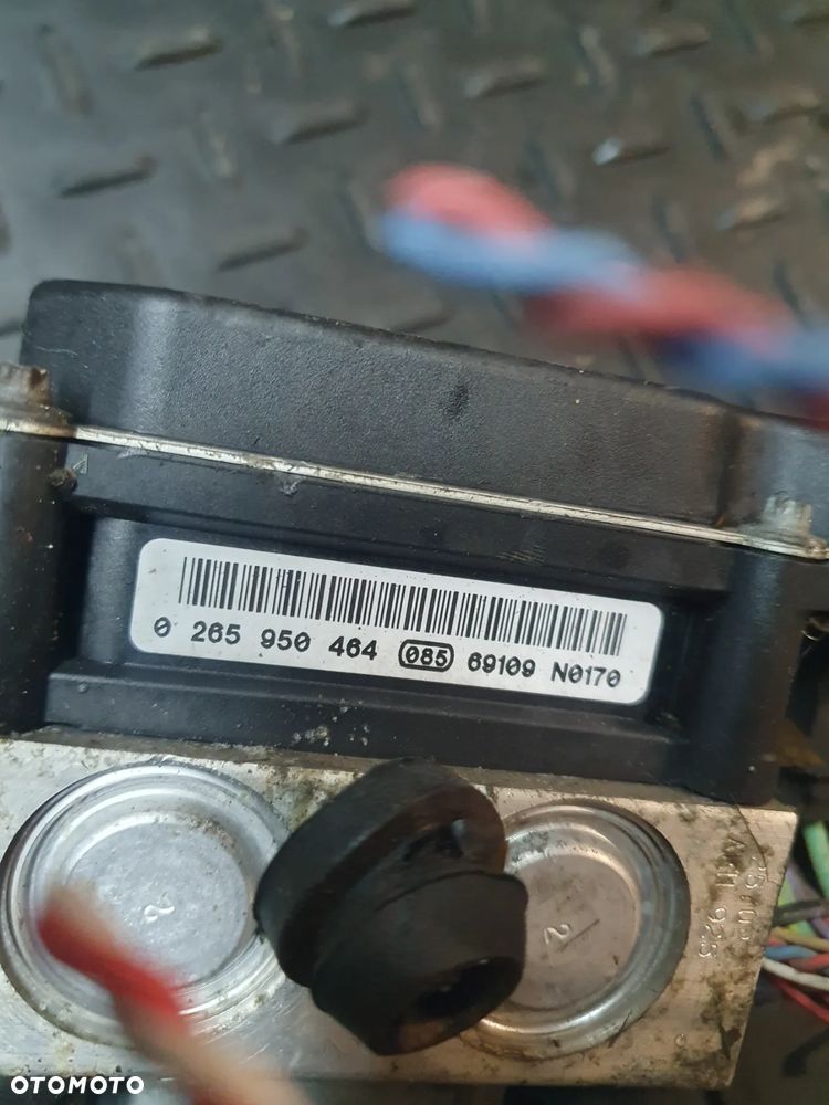 Pompa ABS CITROEN C4 I PICASSO 9661963780 0265950464 + WTYCZKA INSTALACJA - 2