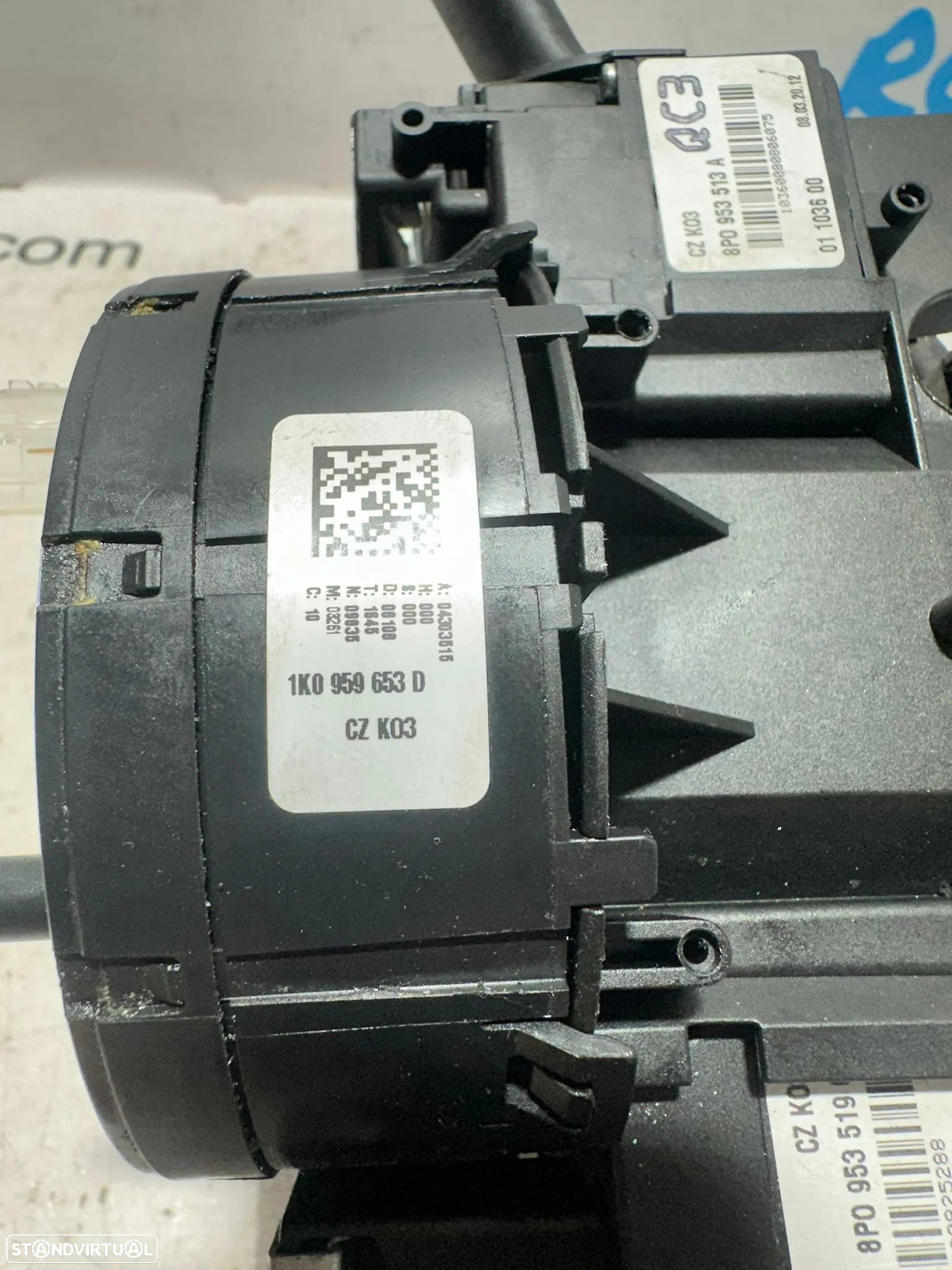 .Fita Airbag Comutador Piscas Luzes VW Volkswagen Audi 1K0959653D - 7