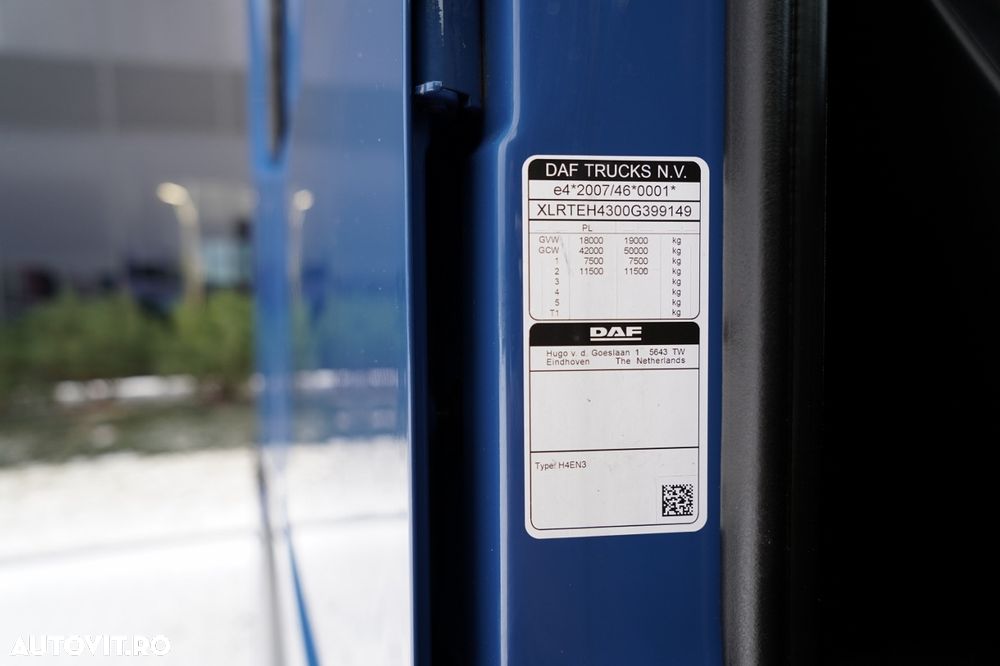 DAF XF 480 / MEGA / CABINĂ SUPER SPACE / PLATĂ JOSĂ / 2022 - 37
