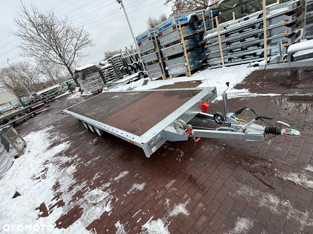 Martz Przyczepa Temared CARPLATFORM 6021/3 S 3,5T laweta platorma 6x2 3 osie najazdy koła r13c dostawa - 8