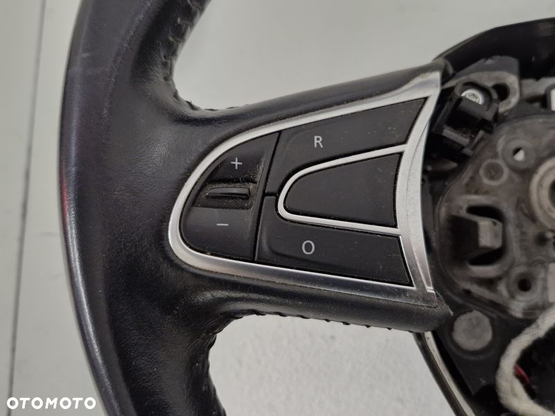 RENAULT KADJAR MEGANE SCENIC 4 IV KIEROWNICA SKÓRA MULTIFUNKCJA 484005825R - 4