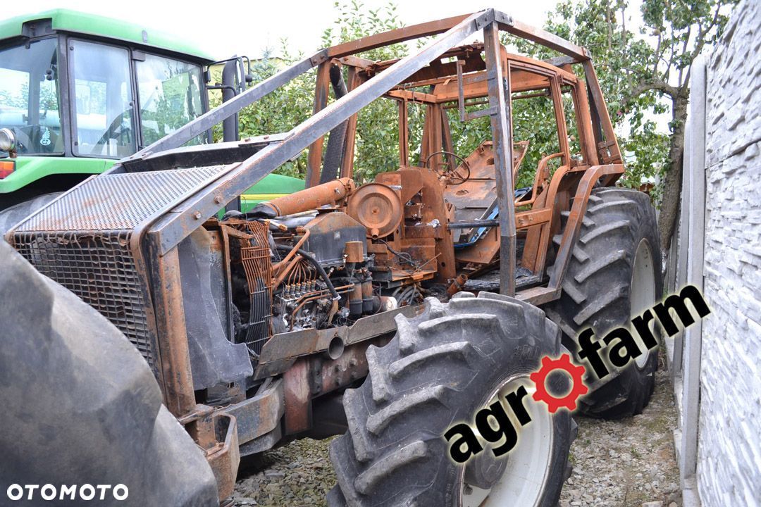 Valtra części 8950 8550 8350 skrzynia silnik most oś napęd blok piasta głowica zwolnica obudowa - 1