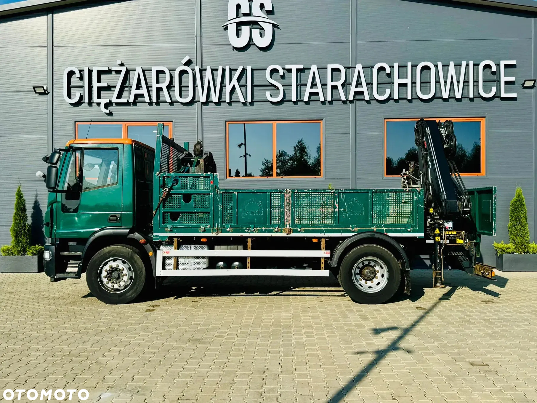 Iveco Iveco Eurocargo 180E25 // 4x2 // skrzynia + HDS żuraw HIAB dzwig - 7