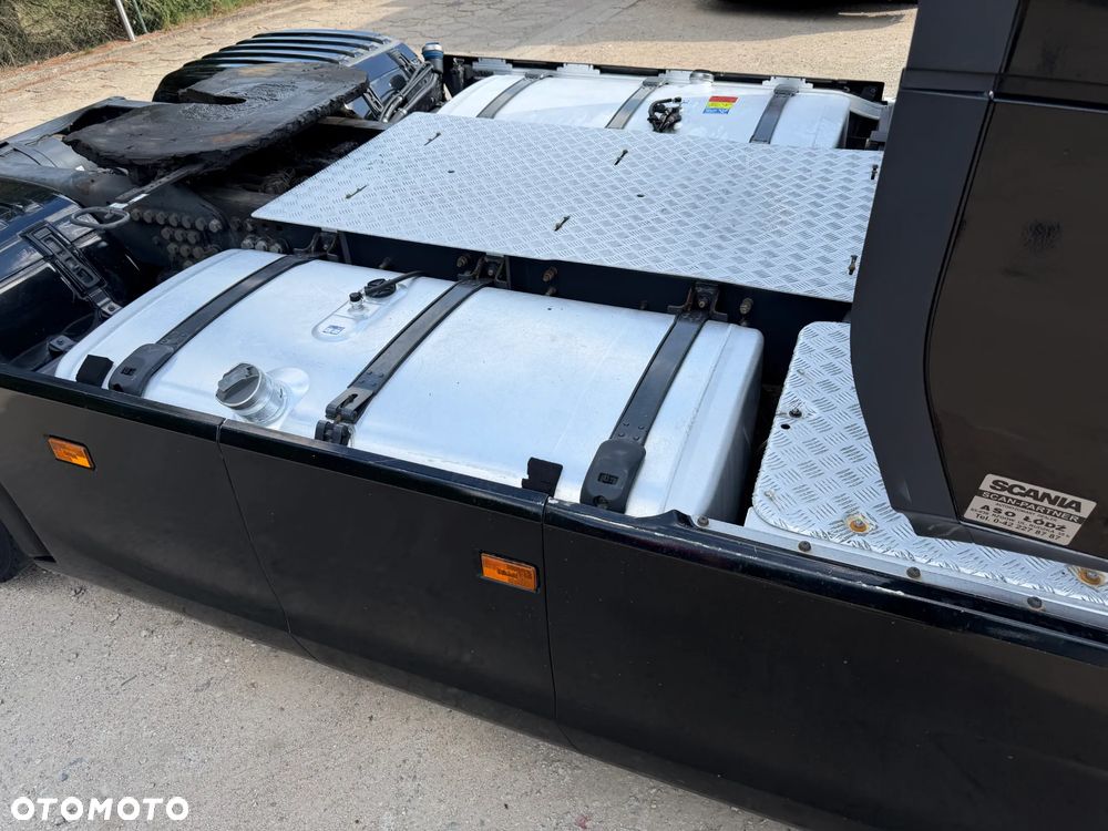 Scania S500 / RETARDER / PARK COOL / KLIMA POSTOJOWA / FULL SERWIS KONTRAKT ASO SCANIA / INTARDER / ŚWIATŁA LED / NAJWIĘKSZE ZBIORNIKI 1400 L / FULL SPOJLERY / CAŁA CZARNA 2021 ROK !! - 13